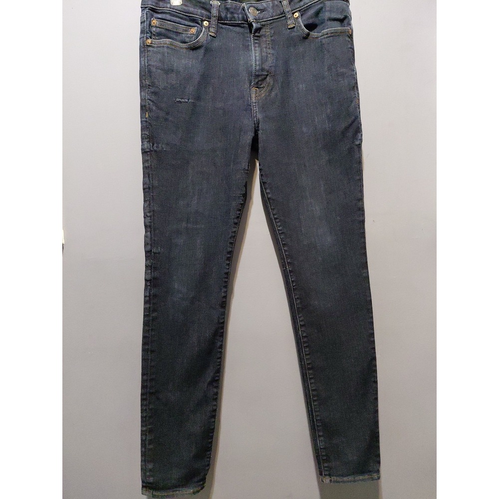 Levis 510 Jeans Mens 32 Blue Denim Cotton Medium Wash Mid Rise Skinny Leg 32x32